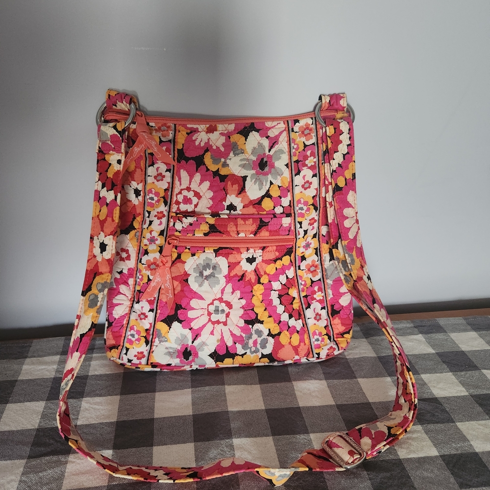 Vera Bradley Pink Floral Shoulder Bag